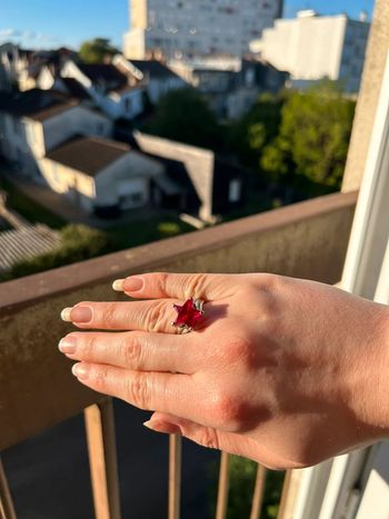 Bague etoile