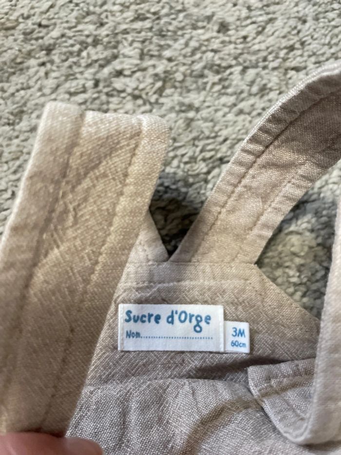 Salopette tenue ensemble sucre d’orge garçon fille 3 mois - photo numéro 6