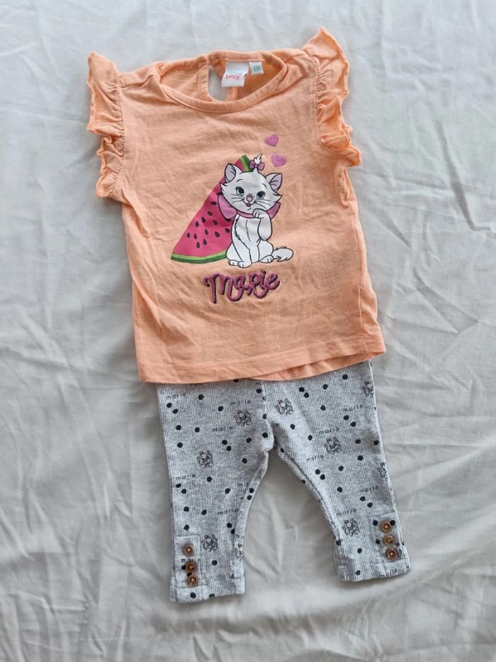 Ensemble Disney Marie 6 mois