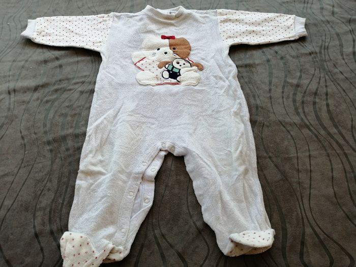 Grenouillere 18 mois 3 pommes