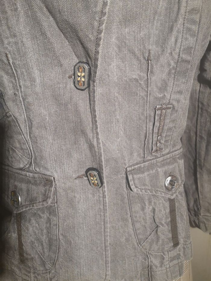 Veste femme grise - photo numéro 4